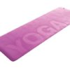 eco yoga mat pink - escape fitness