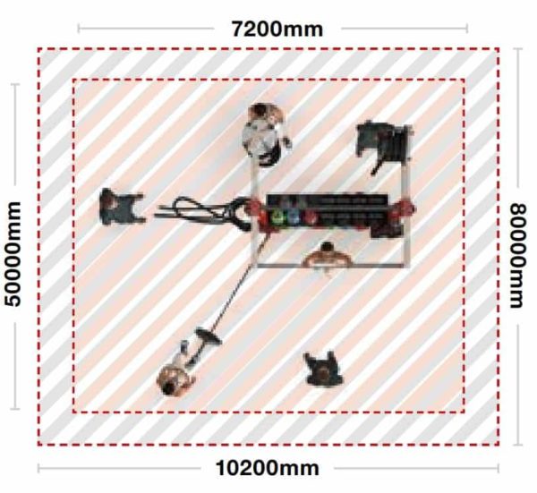 HIT HUB - Double Sided, One Bay - escape fitness