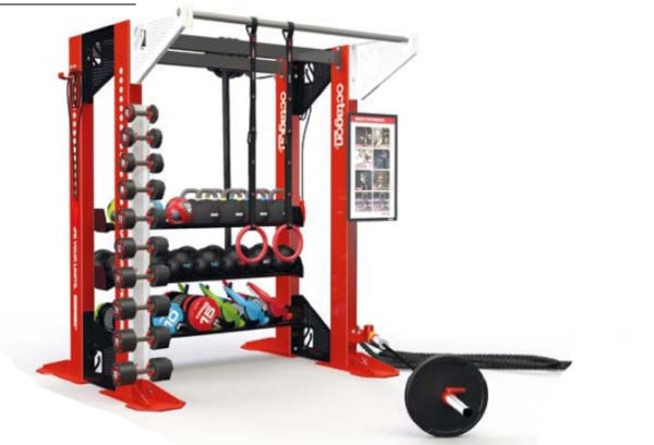 HIT HUB - Double Sided, One Bay, Freestanding - escape fitness