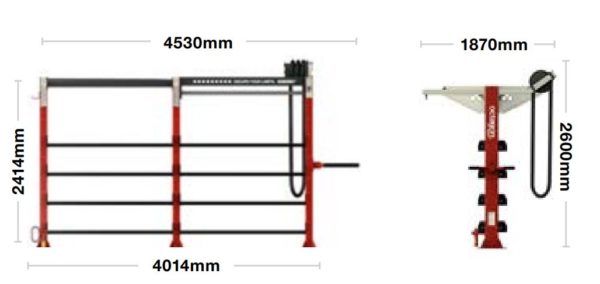 HIT HUB - Double Sided, Two Bay - escape fitness