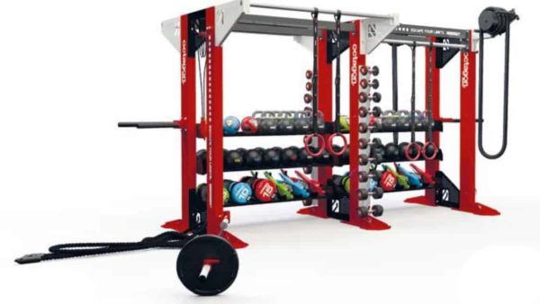 HIT HUB - Double Sided, Two Bay, Freestanding - escape fitness