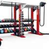 HIT HUB - Single Sided, Two Bay, Freestanding - escape fitness