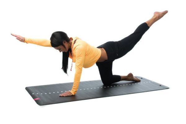 eco yoga mat black - escape fitness