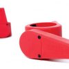 Olympic Clamp Collar – Red – pair